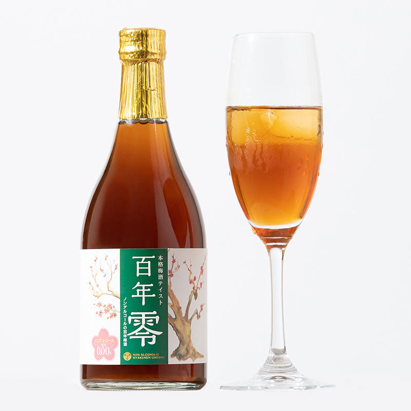 ノンアルコール百年梅酒 “百年零-ZERO-” 500ml