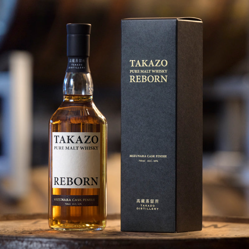 ALC.46％ TAKAZO PURE MALT MIZUNARA CASK FINISH – 明利酒類