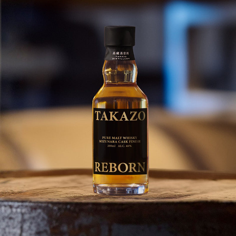 ALC.46% TAKAZO PURE MALT WHISKY MIZUNARA CASK FINISH – 明利酒類