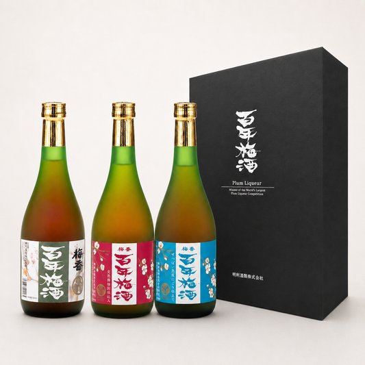 百年梅酒3種飲み比べ ギフトセット 720ml×3本